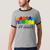 My Meeple Army T-shirt (Voorkant)