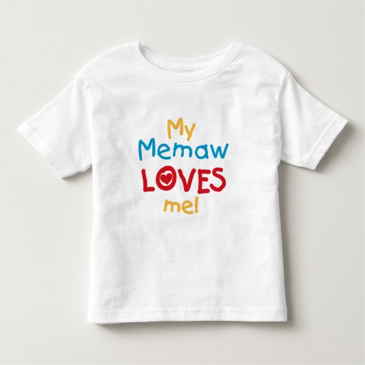 My Memaw Loves Me T-shirts en geschenken