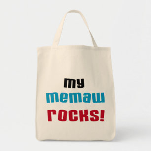 My Memaw Rocks T-shirts en geschenken Tote Bag