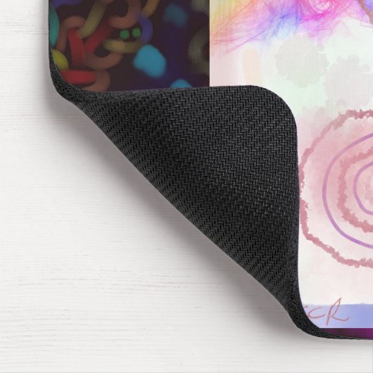 My Mind - Blown Impressionist Art Mousepad Muismat (Hoek)