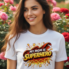 My Mom Is Superhero T-Shirt