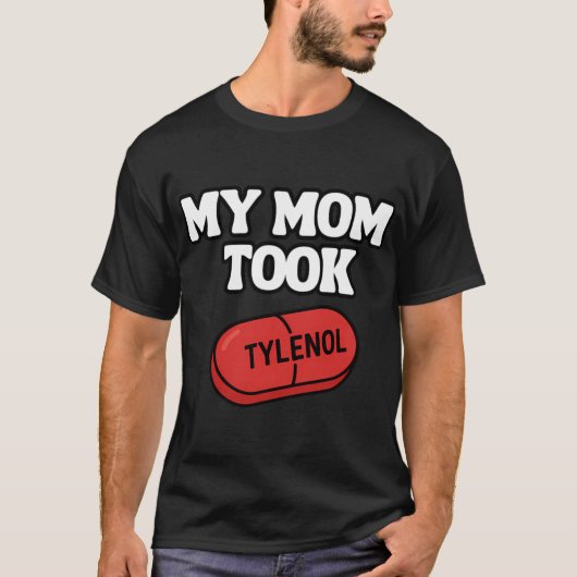 My Momookylenol Whiteet boy friends funny T-shirt (Voorkant)