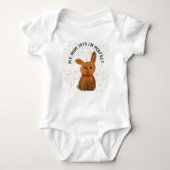 My Monthly Hapiness magic rabbit Romper (Voorkant)