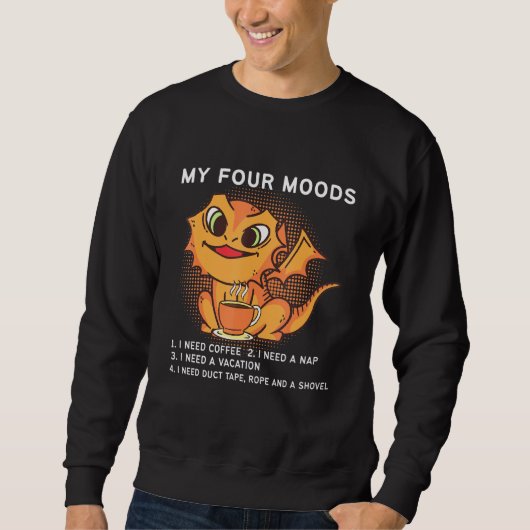 My Moods Koffie Trui (Voorkant)