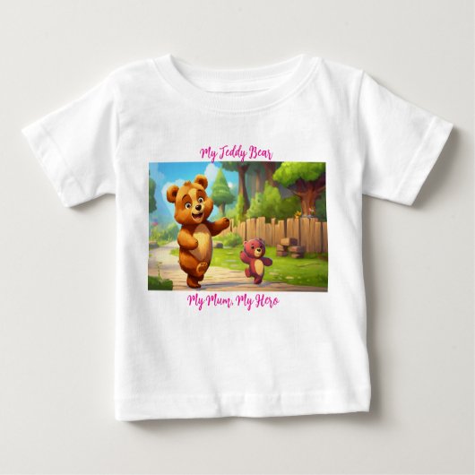 My Mum Baby T-Shirt – Cute & Meaningful Gift (Voorkant)