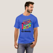 My music Boombo 90s Style T-shirt (Voorkant volledig)