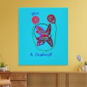 My Name Is Blossom Canvas Afdruk (Insitu (Woonkamer))