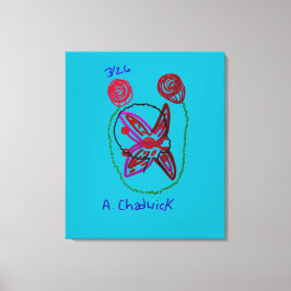 My Name Is Blossom  Canvas Afdruk