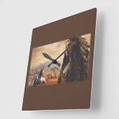 My Native Homeland Vierkante Klok (Hoek)