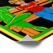 My New Buddies Funny Vintage Child Game Poster (Hoek)