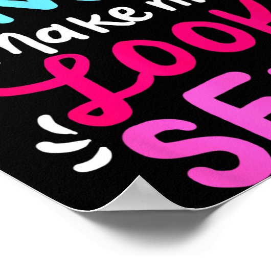 My New Knee Gift Funny Knee Replacement Surgery Jo Poster (Hoek)