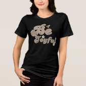 My New Year Resolution "Be Joyful" Tri-Blend Shirt (Voorkant)