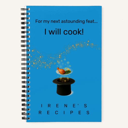 My Next Astounding Feat Magic Recipe Notitieboek (Voorkant)