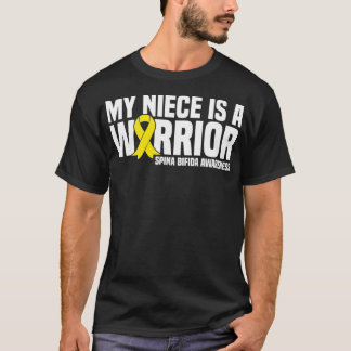 My Niece is a Warrior Spina Bifida Awareness  T-shirt