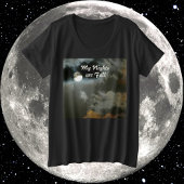My Nights are Full Moon Night Shift Grote Maat T-shirt