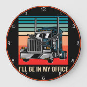 My Office: Modern Trucker's Domain Grote Klok (Voorkant)