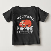 My official napping shirt Sloth (Voorkant)