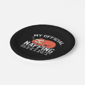 My official napping shirt Sloth Papieren Bordje (Gekanteld)