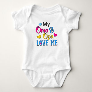 My oma & opa love me romper