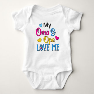 My oma & opa love me romper
