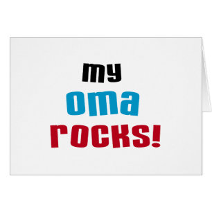 My Oma Rocks T-shirts en geschenken