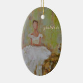 My one word keramisch ornament (Rechts)