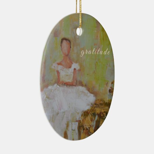 My one word keramisch ornament (Rechts)