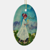 My One Word: Trust Keramisch Ornament (Rechts)