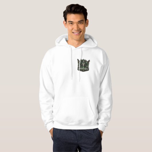 My Other Computer Is Your Computer Funny IT Hoodie (Voorkant volledig)