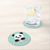 My Panda Ronde Kartonnen Onderzetter (Insitu)
