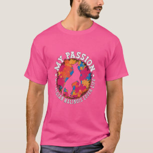 My Passion My Belgian Shepherd Hondenliefhebber Be T-shirt