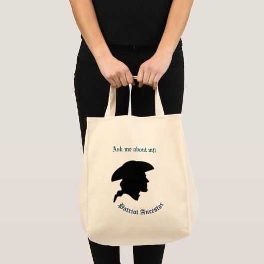 My Patriot Ancestor Tote Bag (Voorkant (product))