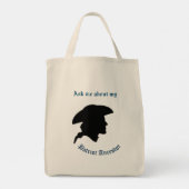 My Patriot Ancestor Tote Bag (Achterkant)