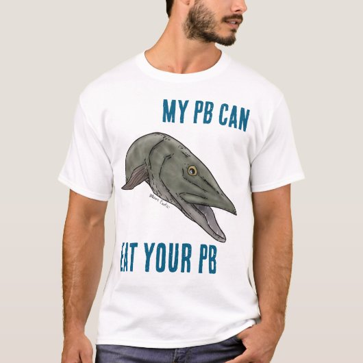 “MY PB CAN EAT YOUR PB” Musky shirt (Voorkant)