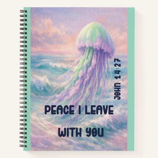 My Peace I Give You Notitieboek (Voorkant)