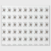 My Peace Rust On Four Paws - Schattigee Pet Lover Cadeaupapier (Vlak)