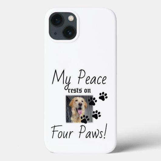 My Peace Rust On Four Paws - Schattigee Pet Lover Case-Mate iPhone Case (Achterkant)
