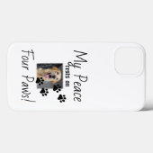 My Peace Rust On Four Paws - Schattigee Pet Lover Case-Mate iPhone Case (Achterkant (horizontaal))