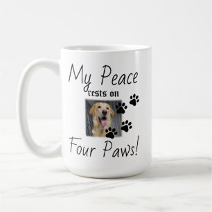 My Peace Rust On Four Paws - Schattigee Pet Lover Koffiemok