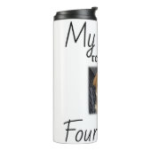 My Peace Rust On Four Paws - Schattigee Pet Lover Thermosbeker (Gedraaid links)