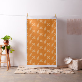 My Peach Cat Pet Monogram Stof