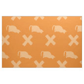 My Peach Cat Pet Monogram Stof (Fat Quarter)