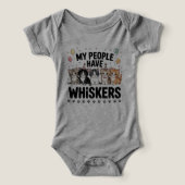 My People Have Whiskers – Grappige Schattigee Kat (Design voorkant)