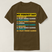 My perfect day t-shirt (Design voorkant)