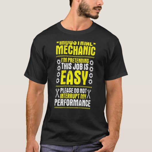 My Performance Industrial Mechanic T-shirt (Voorkant)