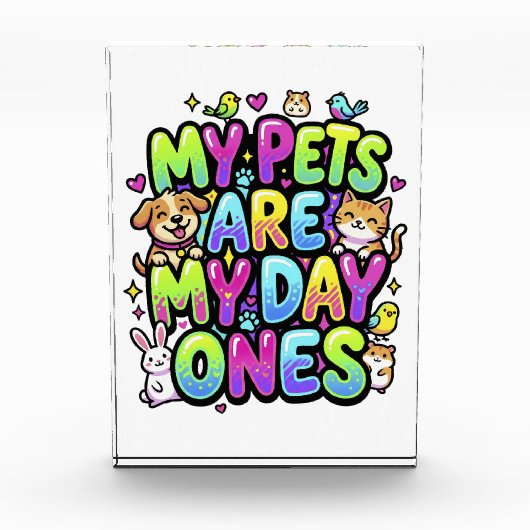 My pets are my day ones fotoblokken (Voorkant)
