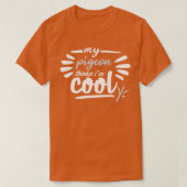 my pigeon thinks im cool 1 t-shirt (Design voorkant)