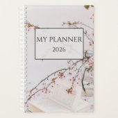 My Planner 2026 – Minimal Floral Daily Planner (Voorkant)