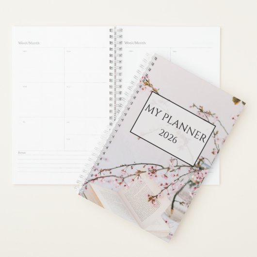 My Planner 2026 – Minimal Floral Daily Planner (Display)