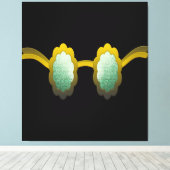 My Polarized Glasses are Ready Canvas Afdruk (Insitu (Houten vloer))